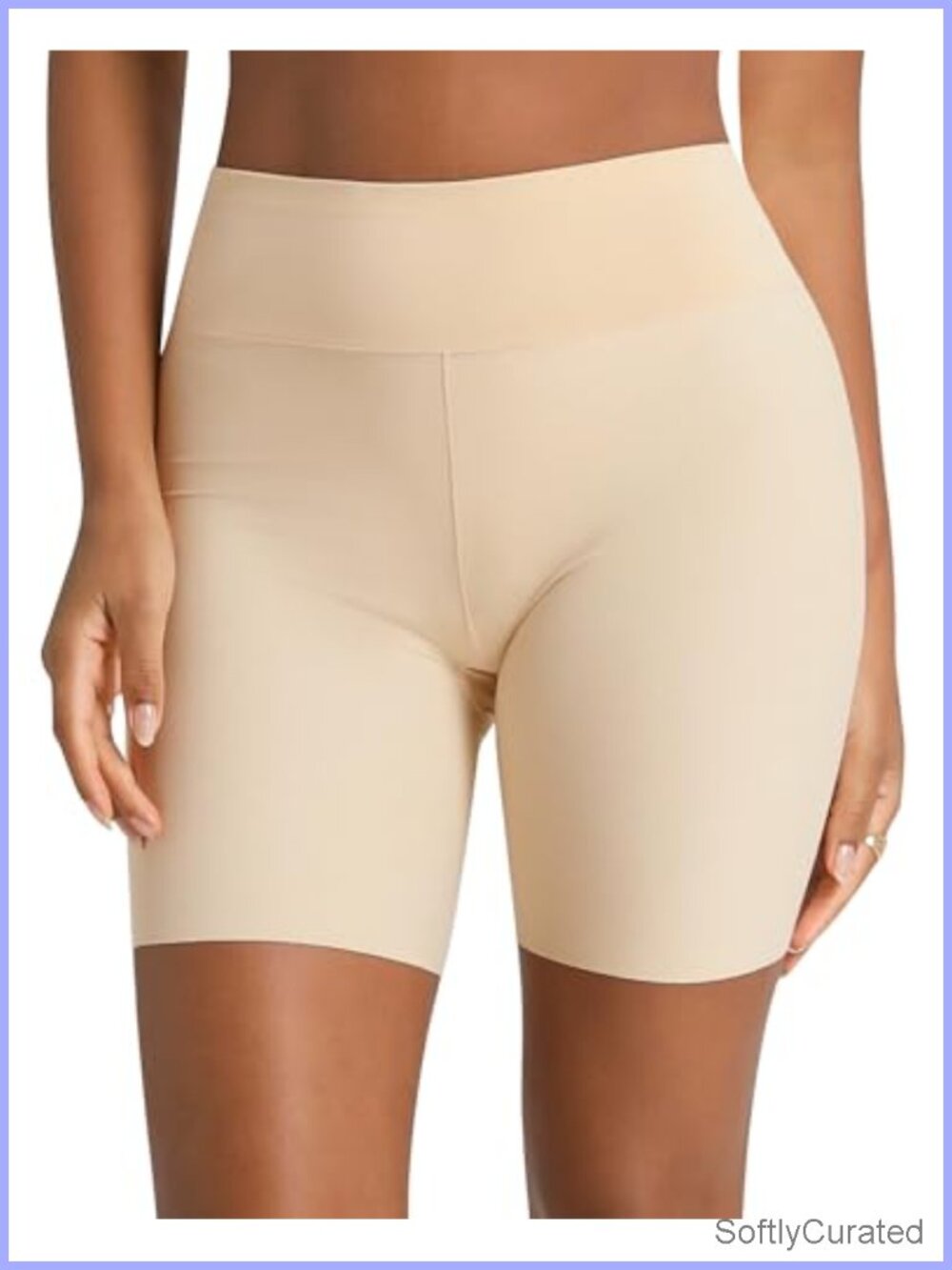 Seamless Anti Chafing Slip Shorts High Waist Boyshorts Under Dresses